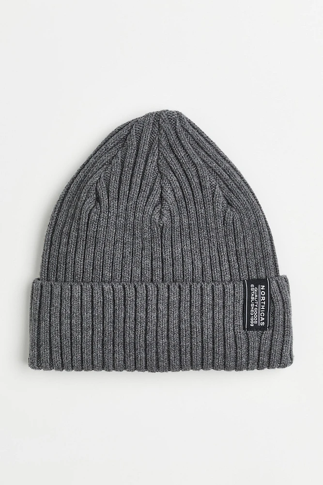 Rib-knit Hat