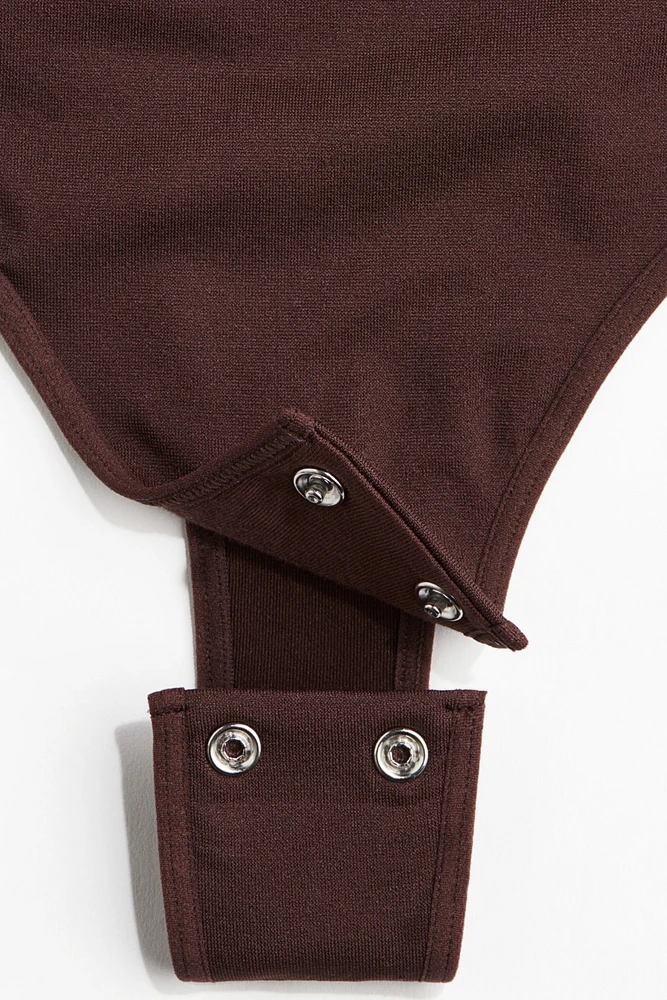 Maillot tanga coussiné sans coutures