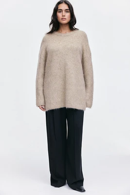 Oversized Mohair-Blend Sweater