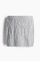 Cable-knit Skirt