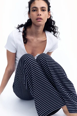 Straight-Leg Drawstring Pants
