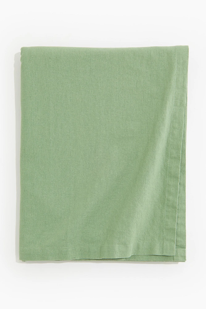 Nappe en lin mélangé