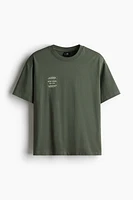 T-shirt imprimé Coupe Flottante