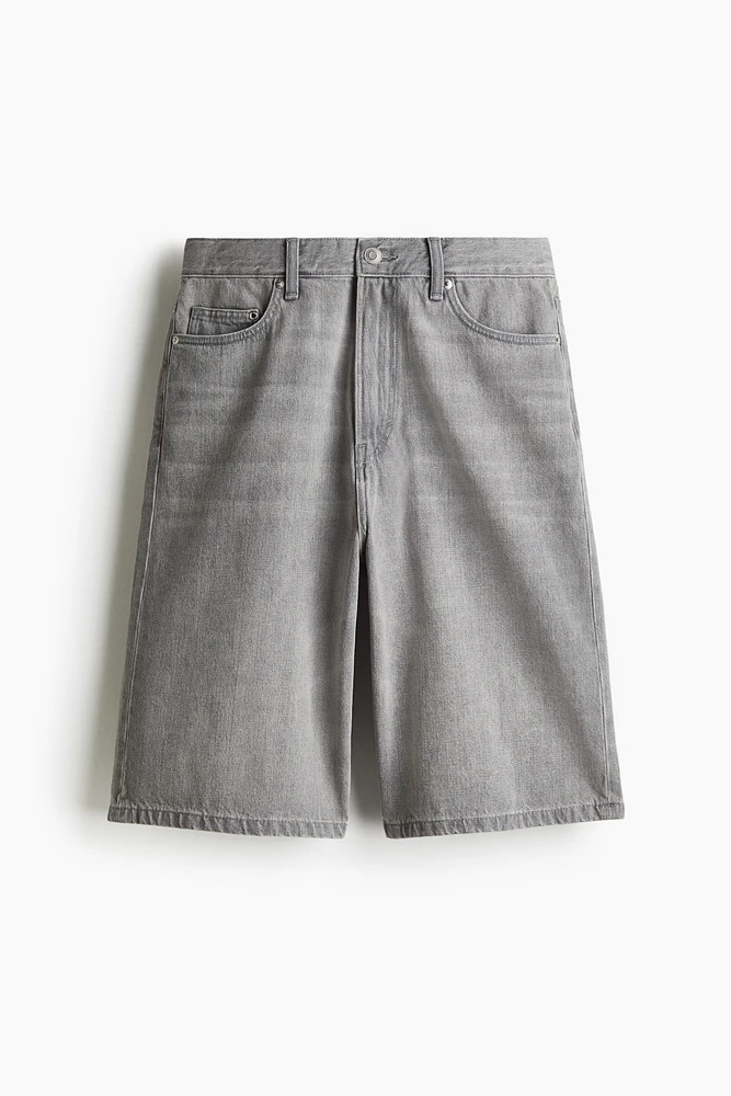 Baggy Denim Shorts