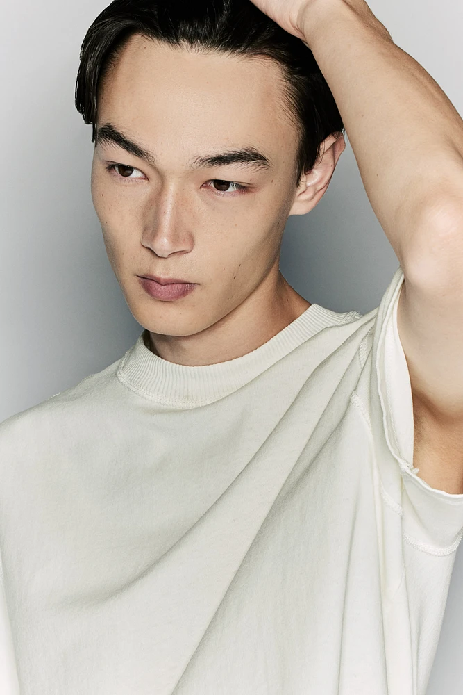 Boxy Fit Washed T-shirt
