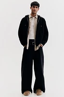 Loose Fit Hooded Jacket