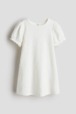 Robe en jersey jacquard