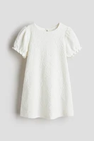 Robe en jersey jacquard