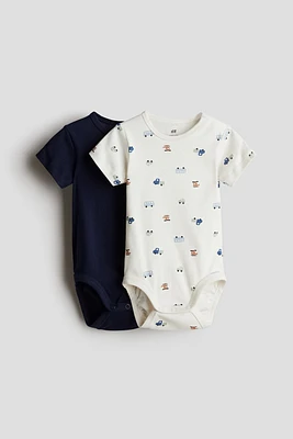 2-pack Short-sleeved Bodysuits