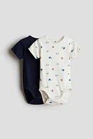 2-pack Short-sleeved Bodysuits