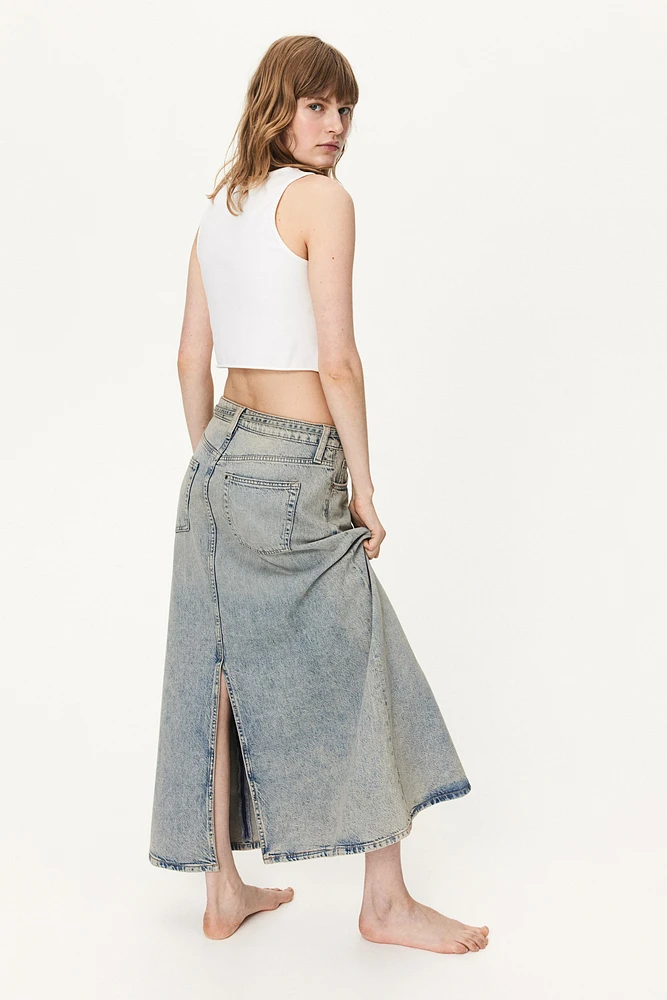 Jupe en denim très légère