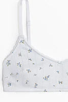 Padded Soft-Cup Pointelle Bra