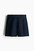 Short en lin mélangé