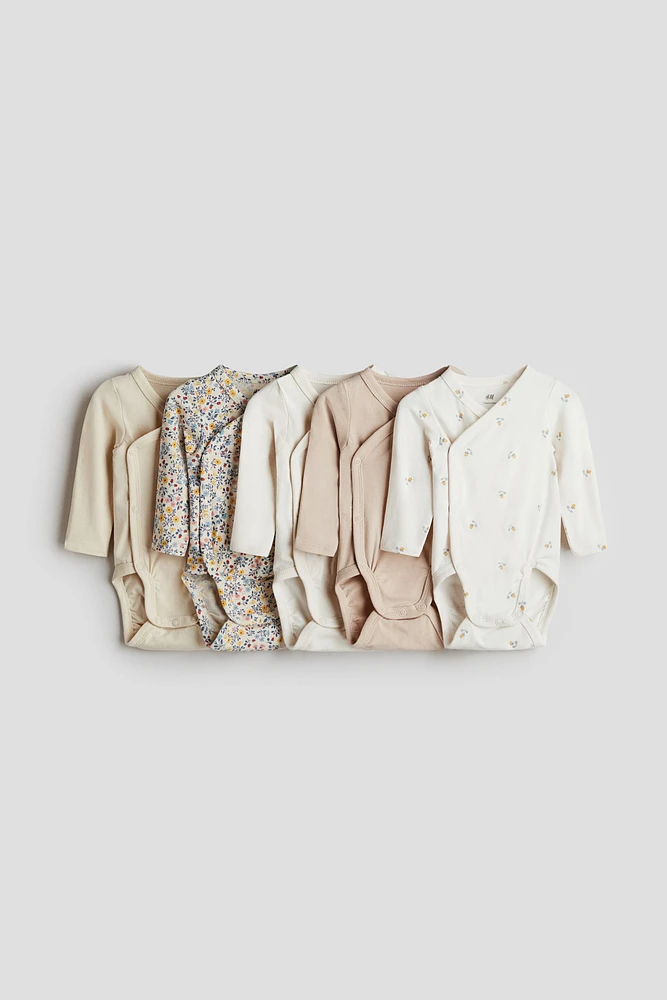 5-pack Wrapover Bodysuits