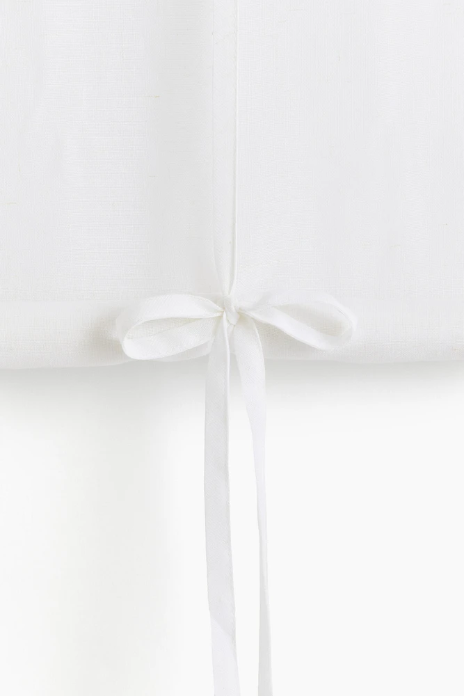 Sheer Roll-up Curtain