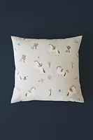 Printed Cotton Cushion Cover