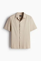 Regular Fit Pima Cotton Resort Shirt