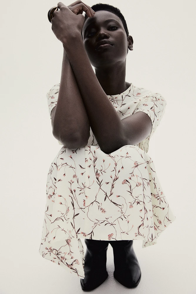Tapered-Waist Dress