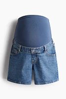 MAMA Denim Shorts