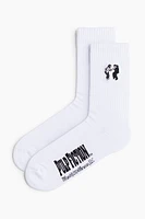 Motif-detail Socks