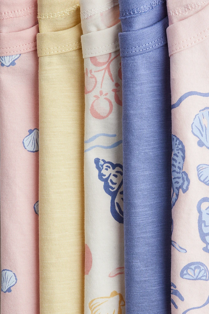 Lot de 5 T-shirts en coton