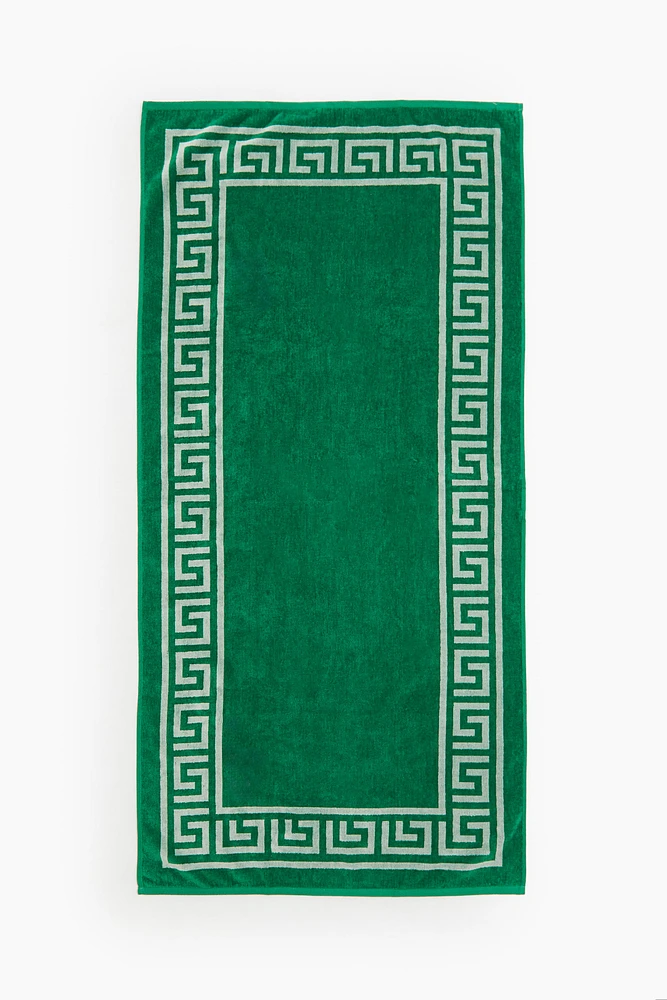 Greek Key Beach Towel