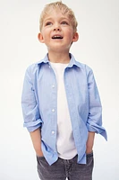 Chemise à manches longues en coton