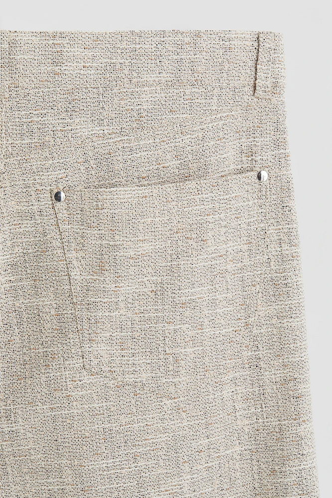 5-Pocket Textured-Weave Pants