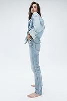 Jean droit Taille Amincie et Haute