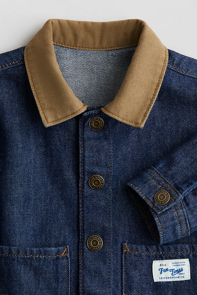 Raw Denim Overshirt