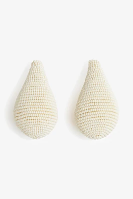 Boucles d'oreilles iconiques avec perles en verre