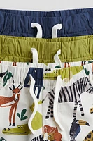 3-pack Cotton Shorts