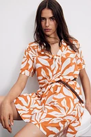 Robe tunique en viscose