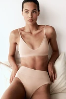 Seamless Padded Soft-cup Bra