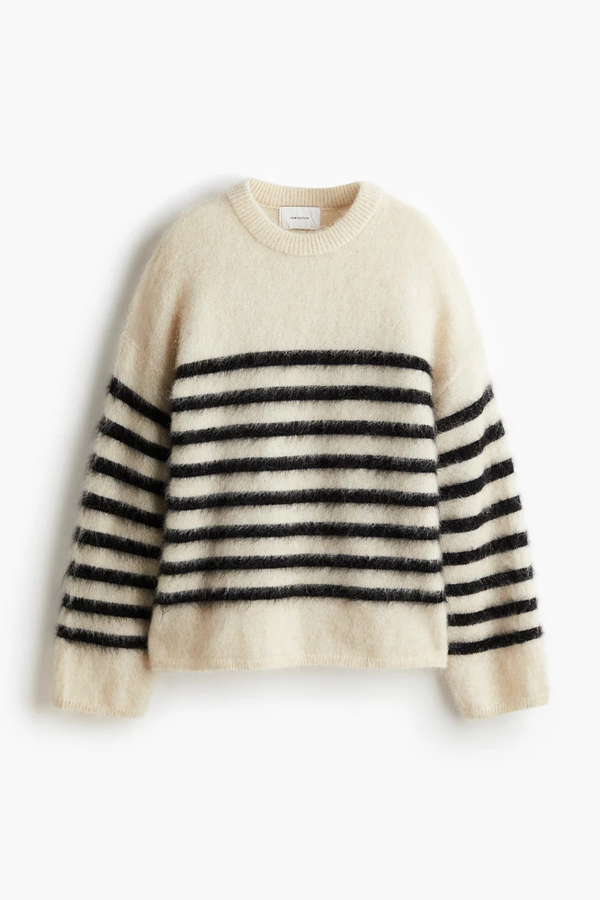 Chandail Grande Taille en mohair mélangé