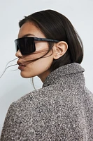 Blazer en tissu texturé