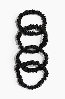 Lot de 4 élastiques à cheveux en soie