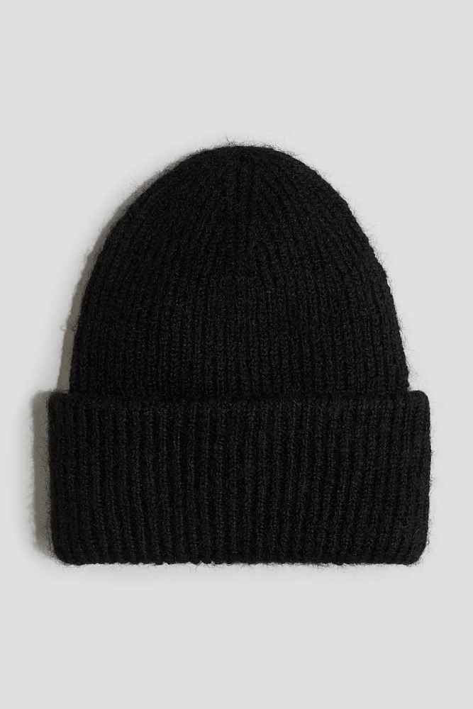 Rib-Knit Beanie