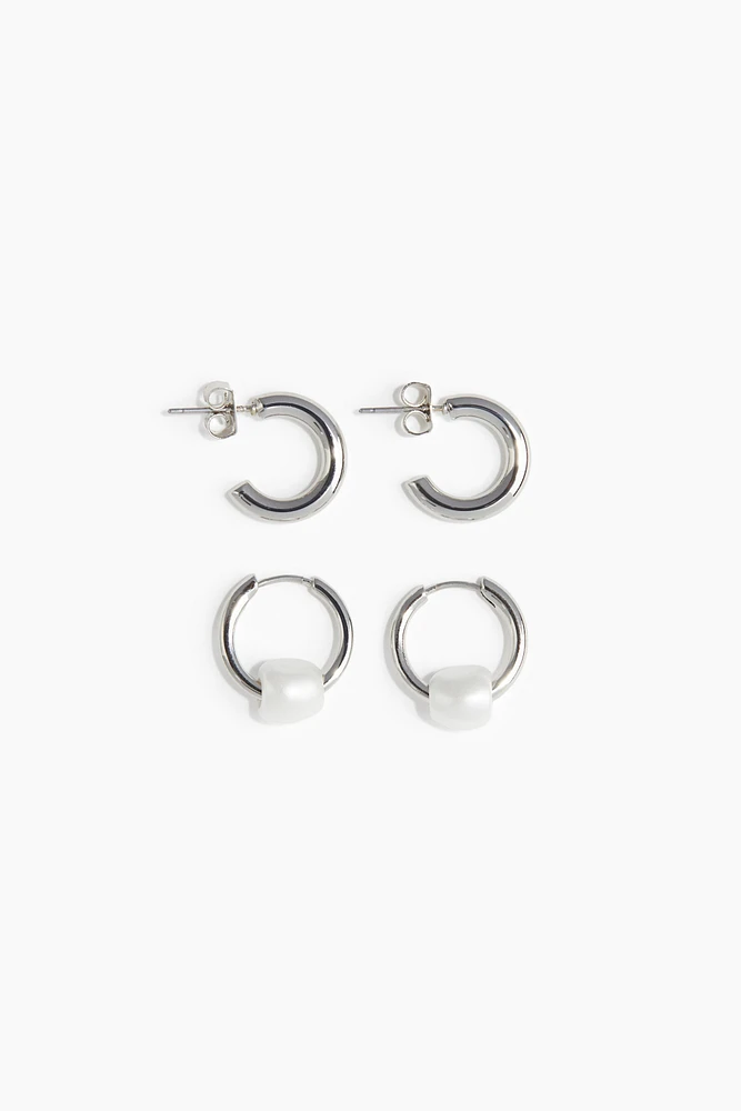 2 Pairs Earrings