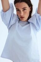 Balloon-Sleeved Top