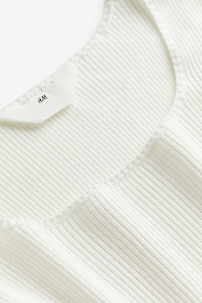 Rib-knit Sweater