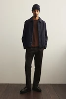 Regular Fit Wool-Blend Jacket