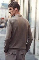 Slim Fit Fine-Knit Polo Shirt