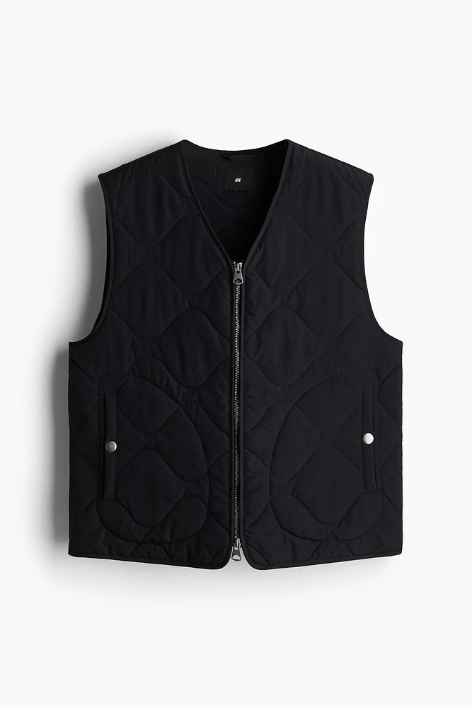 Regular Fit Quilted Vest