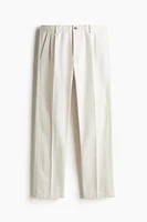 Regular-Fit Crease-Leg Chinos