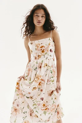 Strappy Midi Dress