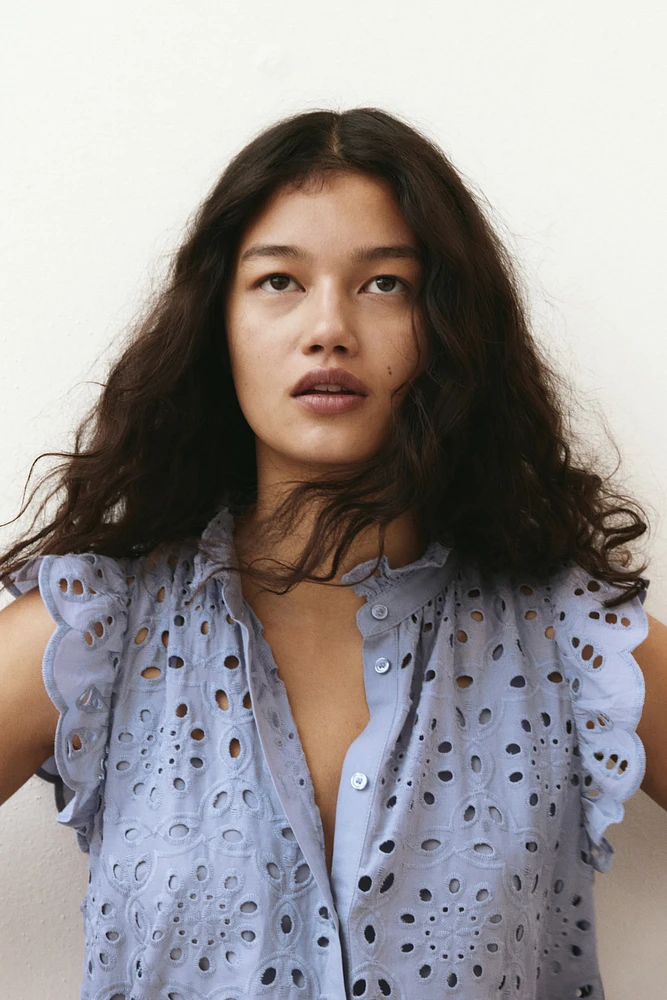 Eyelet Embroidery Dress