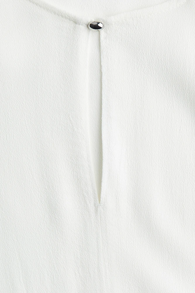 Blouse en crêpe