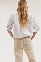 Slim Straight High Ankle Jeans