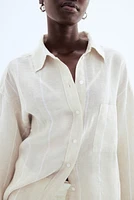 Chemise ample en lin